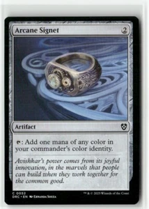 Arcane Signet (0052) 52 Non-Foil NM MTG Commander: Aetherdrift Magic - Picture 1 of 1
