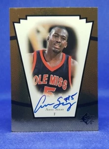 Ansu Sesay 1998-99 SP Top Prospects Vital Signs #AS Rookie Auto - Picture 1 of 4