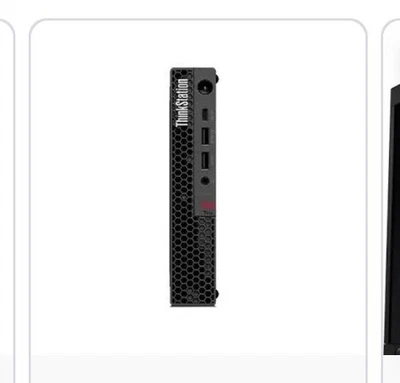 p3 tiny 1s m 30h00015us  Lenovo ThinkStation P3 Tiny Intel Core i5 500gb Windows - Image 1 of 4