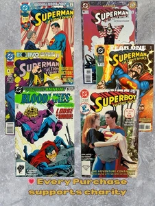Superman Action Comics Annual Run #3-7 Lot + Superboy #1 TV Series 1990s DC - Bild 1 von 13