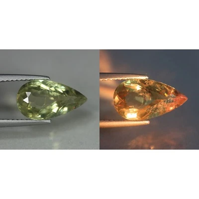 2,92 карата_коллекция мечты_100 % натуральное неотапливаемое изменение цвета диаспор_индейка - Изображение 1 из 4