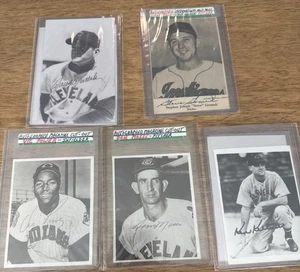 1950er Cleveland Indianer Lot 5 signiert 4x6 Westlake, Gromek, Keltner, Power usw. - Bild 1 von 6