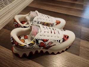 Christian Louboutin Adolon X Shun Sudo Sneakers sz 39.5 US 8.5 NEW - Picture 1 of 10