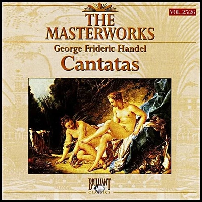 GEORGE FRIDERIC HANDEL The Masterworks Vol. 25/26: Italian Cantatas (CD) - Image 1 of 4
