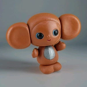 Vintage Toy Cheburashka Doll Plastic Soviet Russian Cartoon Hero USSR Celluloid - Picture 1 of 24