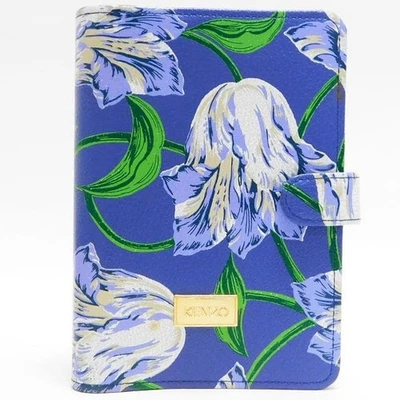 Kenzo Mujer 6 Holenotebook Cubierta Patrón Floral Azul Edición Limitada Estilo Negrita Foto 1 de 4