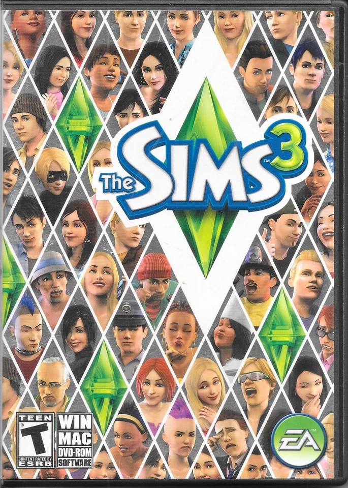 Sims 3 (Windows/Mac: Mac and Windows+ MANUAL-PC CD-2009-FREE SHIPPING IN CANADA - Image 1 of 1