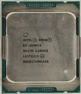 Intel Xeon E5-2698 V4 CPU SR2JW 20 core 2.20ghz LGA 2011-3 50MB 135W processor - Picture 1 of 2