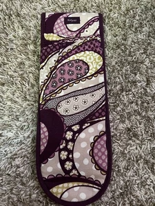 Thirty-One Plum Awesome Blossom Travel Flat Iron Case Bag Purple Floral Curling - Picture 1 of 6