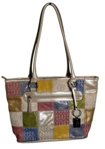 Handtasche Pastell Kariert Giani Bernini - Bild 1 von 5
