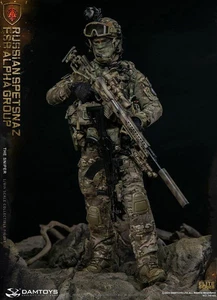 1:6 scale DamToys Russian Spetsnaz FSB ALPHA Group Sniper 12" Figure 78100 - Picture 1 of 22