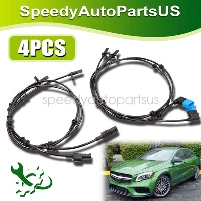 Sensor de velocidad de rueda ABS pieza de 4 para Mercedes-Benz CLA GLA 250/45 AMG 14-18 Foto 1 de 4