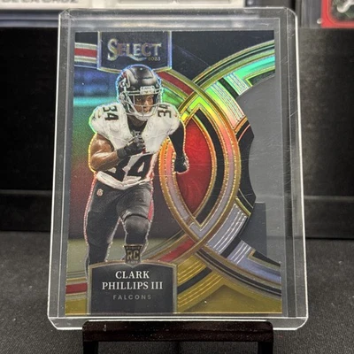 2023 Select Premier Level Clark Phillips III #109 Black & Yellow Prizm Die-Cut - Image 1 of 2