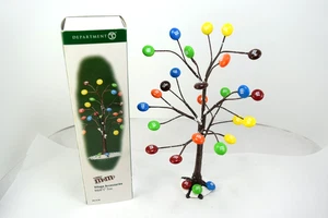 Dept 56 M&M's Tree Candy Tree Village Accessories 8 inch 53196 Retired 2004 - Bild 1 von 8