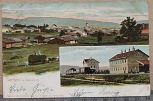 AK - Wallern im Böhmerwald - Volary - Böhmen - Bahnhof - 1905 - Picture 1 of 2