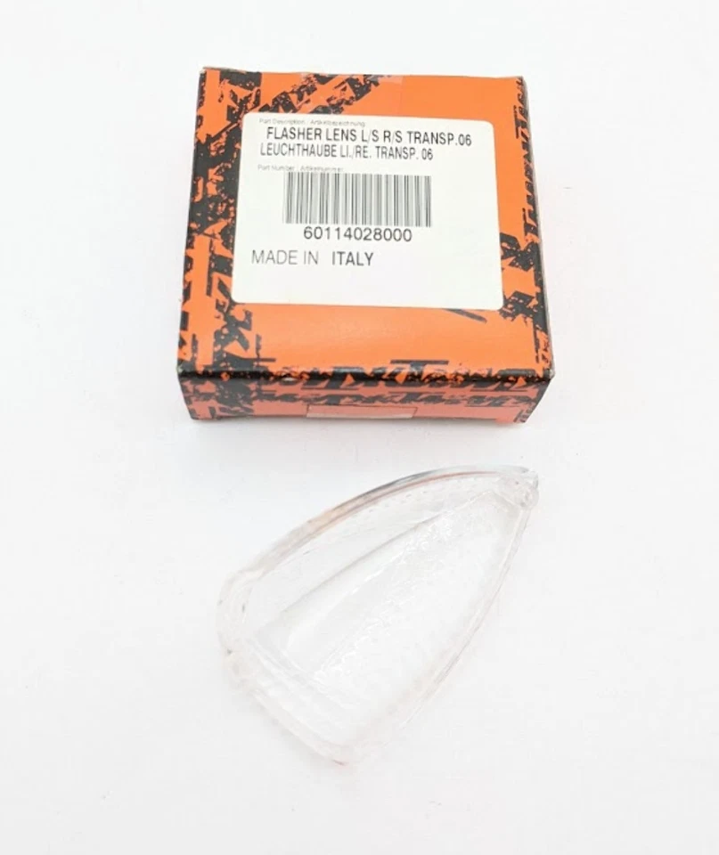 Lente intermitente KTM 690/990/1050 2006-2017 L/S R/S transparente (60114028000) Foto 1 de 4