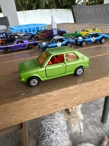 Corgi Juniors VW Polo - Green - NEAR MINT - Vintage 1/64 Volkswagen - Picture 1 of 11