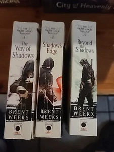 Night Angel Trilogy by Brent Weeks (2009, Trade Paperback) Lot 1-3 - Picture 1 of 4
