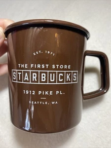 Starbucks2016 First Store Pike Place Tin Brown 1971/1912 - Picture 1 of 6