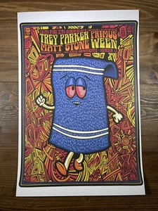 South Park Towlie Ween & Primus Art Print Lithograph Poster By Todd Slater - Picture 1 of 11