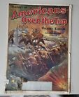 1918 Rare Wwi Magazine History Of Americans Over The Top War Map Europe