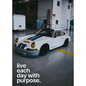 Motivational Poster for Porsche 911 Classic #001 Art Print - Picture 1 of 14