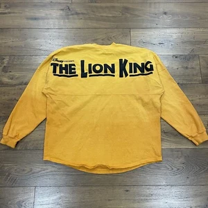 Disney Lion King Spirit Jersey Adult XL Sunrise Orange Yellow Ombre Long Sleeve - Picture 1 of 11