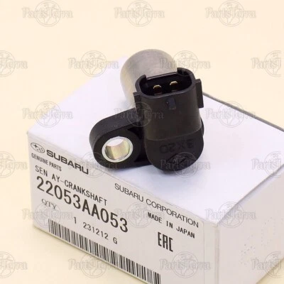 New Genuine OEM Subaru WRX STI BAJA Engine Crankshaft Position Sensor 22053AA053 Foto 1 de 4