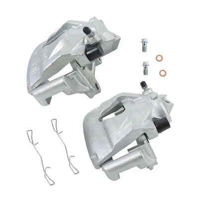 For Volkswagen Jetta 1996-2005 Golf Audi Front Disc Brake Caliper w/ Bracket — 第 1/4 张图片
