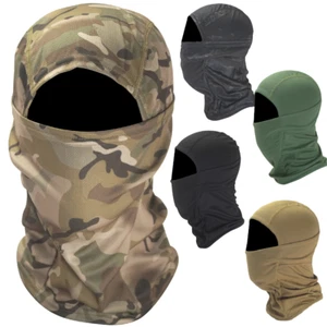 KombatUK Covert Open Face Lightweight Breathable Flexible Neck Gaiter Balaclava - Picture 1 of 15