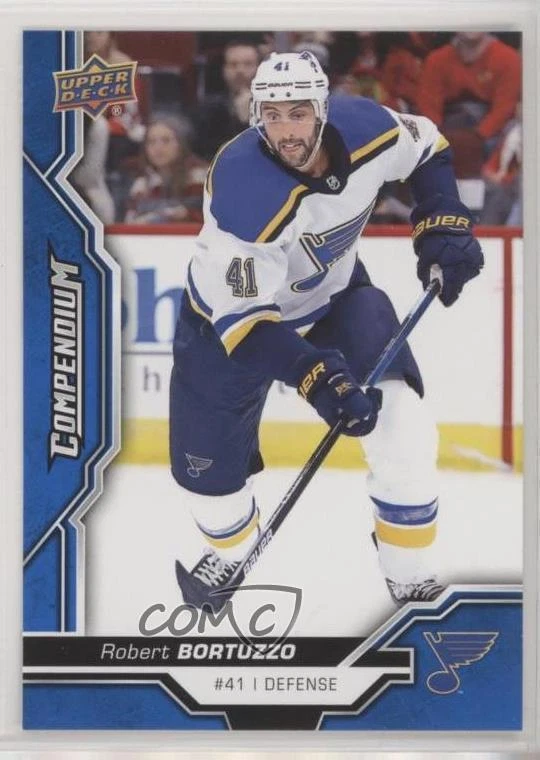 2018-19 Upper Deck Compendium Blue Robert Bortuzzo #730