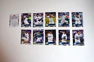 2017 Topps Mariners National Trading Day SGA 10-Karten Set Martinez Iwakuma Felix - Bild 1 von 2