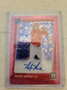 Autógrafo de velocidad 57/75 Donruss 2021 con clasificación óptica novato rosa - Imagen 1 de 2