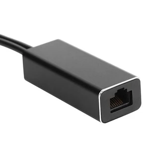 Adaptador Micro USB a Ethernet RJ45 10/100Mbps Transmisión de Conversión para TV Nuevo - Imagen 1 de 22