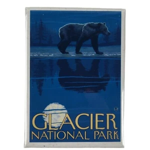 Glacier National Park Fridge Magnet 3.5x2.5 Made in USA - Picture 1 of 4