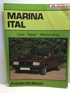 Autodata - Marina Ital de 1971-84 propietarios reparación de autos manual correo gratuito - Imagen 1 de 7