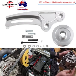 LS1 Alternator Bracket Billet For Holden to Nissan RB Rb30 Rb26 Rb25 Rb20 GTR - Picture 1 of 10