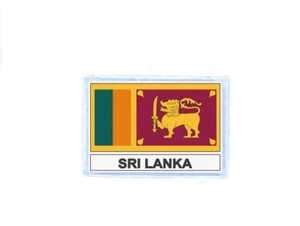 Aufnäher patches gedruckt Flaggen flagge fahne cl sri lanka - Picture 1 of 1