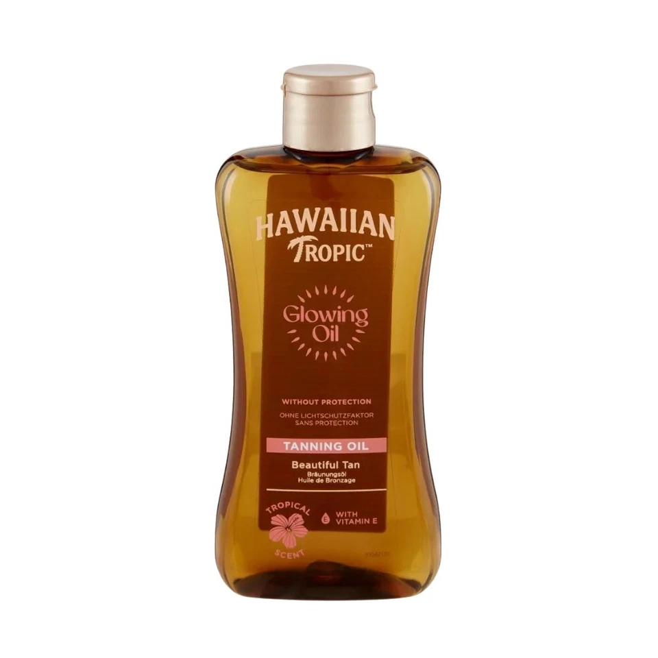 Hawaiian Tropic™ . Suncream Tanning Oil Suntan Lotion SPF 0 200 ML #DA0043 - Image 1 of 1
