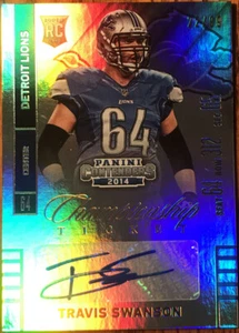 2014 Panini Contenders Championship Ticket Autograph Travis Swanson #’d /99 - Picture 1 of 2