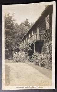 Twinflower South Newbury Vermont RPPC 1931 - Imagen 1 de 2