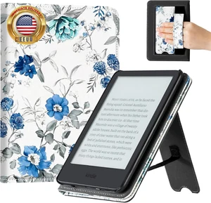 Case with Stand for for 6" Kindle (2024 & 2022, 11Th Gen) – PU Leather Smart Cov - Picture 1 of 6