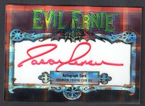 EVIL ERNIE SERIES 3 (Krome 1997) AUTOGRAPH CARD signed by JASON JENSEN