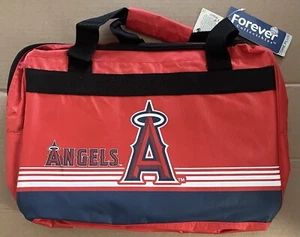 NEW MLB Los Angeles Anaheim Angels Red White Gym Core Plus Duffel Bag FOCO - Picture 1 of 5