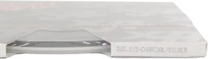 Universal 4/16" 2-Color Pinstripe(Duo-Tone)02045215- Char. Metallic/Silver Met. - Bild 1 von 7