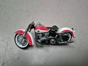 1/24 FRANKLIN MINT CLASSIC 1958 DUO GLIDE HARLEY DAVIDSON MOTORCYCLE BIKE USED - Picture 1 of 4