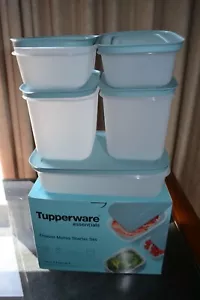 Tupperware Freezer Keepers Starter Set Freezer Mates 5 Piece Set - BRAND NEW - Picture 1 of 1