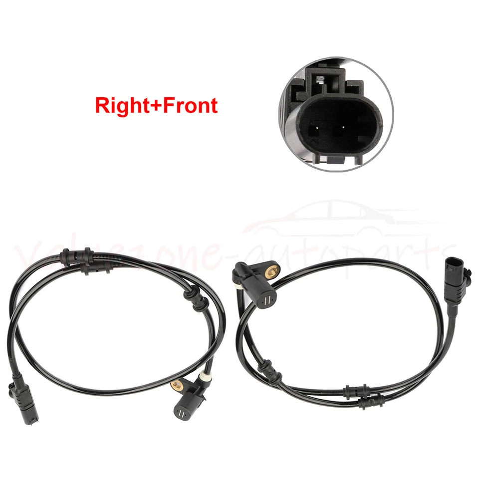 2 x ABS wheel sensor Front RH For 1998-2003 Mercedes-Benz ML320 3.2L ALS385 — 第 1/4 张图片