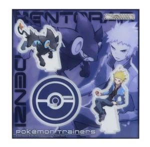 Acrylic Stand Key chain Pokémon Trainers Volkner & Luxray Japanese - Picture 1 of 3