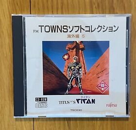 Titus Titan FM Towns Vintage Computer Fujitsu 1989 Rare